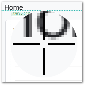 Magnifier to exactly select start and end position of your screenshot region with Greenshot